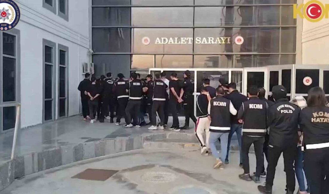 Hatay’da, “koruma” adı altında esnafa haraç kesen ve kadınlara zorla