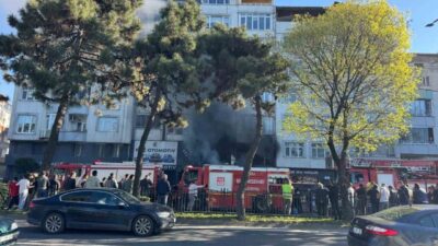 Fatsa ilçesinde bulunan bir oto aksesuar dükkanında meydana gelen yangın,