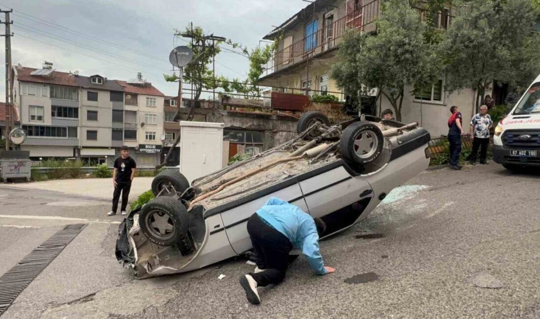 Alaplı ilçesinde iddia edilen fren arızası sonucu meydana gelen trafik