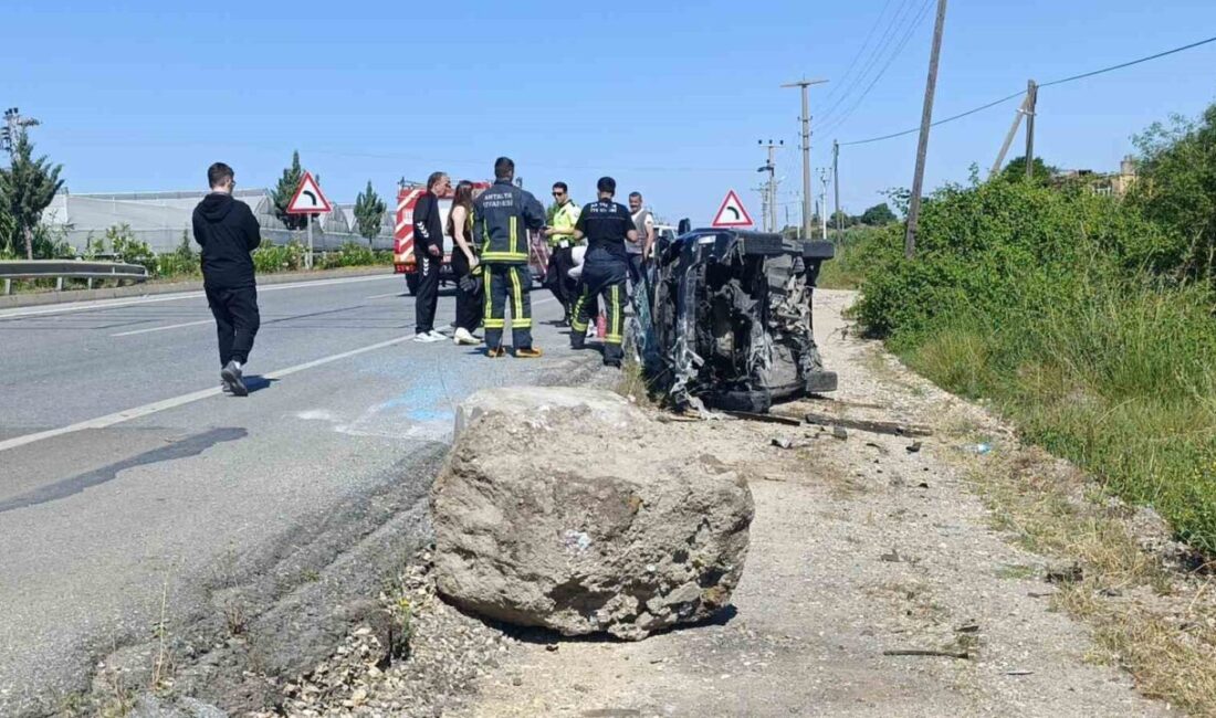 Antalya’nın Manavgat ilçesine Kurban Bayramı tatili için gelen bir aile,