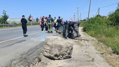Antalya’nın Manavgat ilçesine Kurban Bayramı tatili için gelen bir aile,