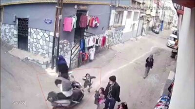 Gaziantep’te yaşanan üzücü bir olayda, bir motosiklet sürücüsü 4 yaşlarındaki