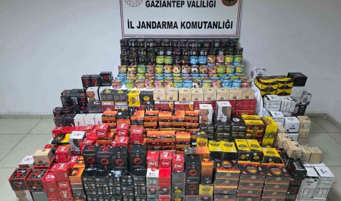 Gaziantep’te son bir ay içinde gerçekleştirilen kaçakçılık ve uyuşturucu operasyonlarında
