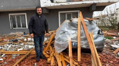 Gaziantep’te meydana gelen süper hücre fırtınasının ardından hasar gören bölgelerde