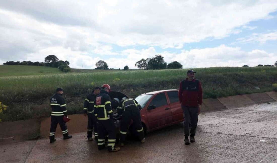 Gediz ilçesinde meydana gelen bir trafik kazasında, tek taraflı bir