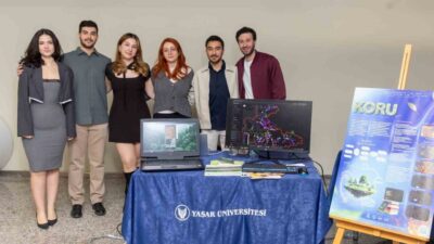 Yaşar Üniversitesi Yazılım Mühendisliği Bölümü öğrencileri, mezuniyet projelerinde sundukları yenilikçi