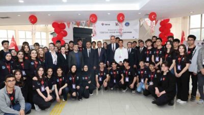 Erzurum’da düzenlenen fuarda 19 proje sergilendi ve gençler çeşitli alanlarda