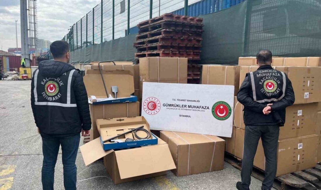 Ticaret Bakanlığı’na bağlı Gümrük Muhafaza ekipleri tarafından 2026 yılının ilk
