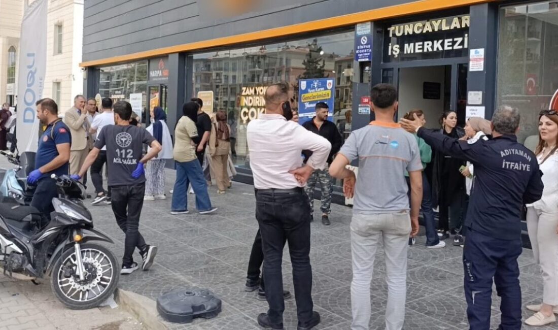 Adıyaman ilinde bir güzellik merkezinde çıkan yangın panik yarattı. Adıyaman