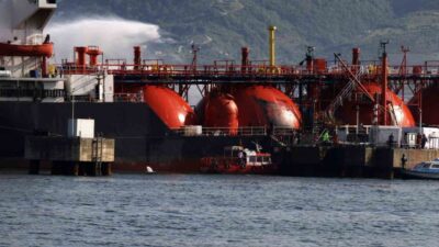 Kocaeli’nin Körfez ilçesinde 2017 yılında meydana gelen LPG tankeri yangınıyla