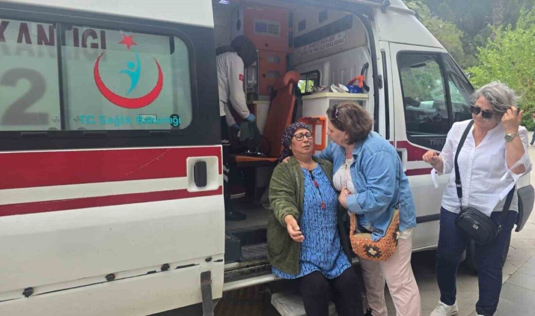Muğla ilinin Köyceğiz ilçesine bağlı Döğüşbelen Mahallesi’nde meydana gelen trafik