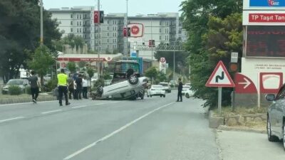 Hatay ilinde meydana gelen kazada, bir sürücü yaralandı. Kaza, Belen