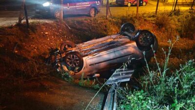 Sakarya’nın Akyazı ilçesinde meydana gelen olayda, alkollü oldukları iddia edilen