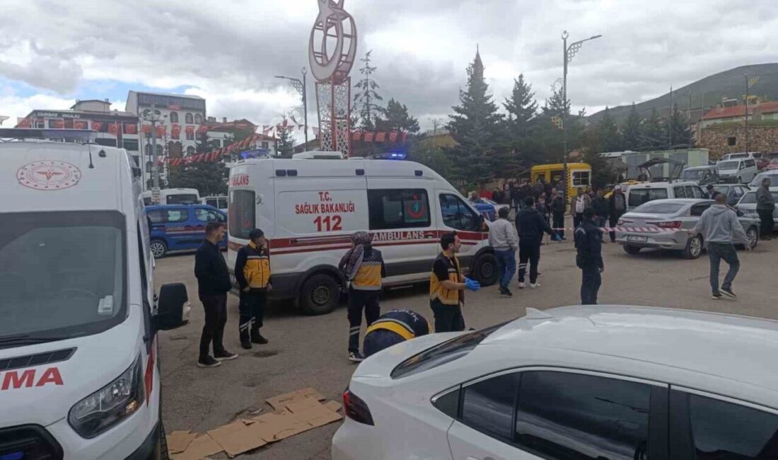 Sivas’ın Yıldızeli ilçesinde belediye çalışanı, bedenine isabet eden 9 mermiyle