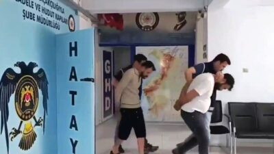 Hatay’da polis ekiplerinin düzenlediği operasyonda 5 göçmen yakalandı ve insan