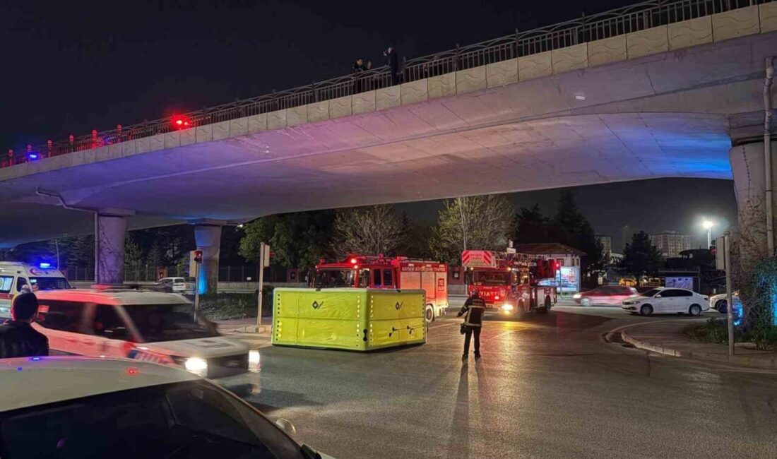 Kocasinan ilçesinde bir birey, intihar girişiminde bulunmak amacıyla köprüye çıktı.