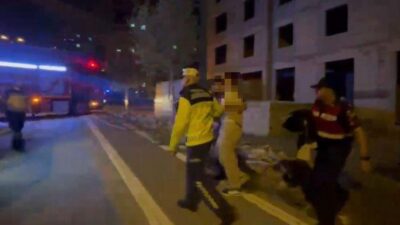 Kayseri’nin Melikgazi ilçesinde, 16 yaşındaki bir genç, bulunduğu inşaatın 9.