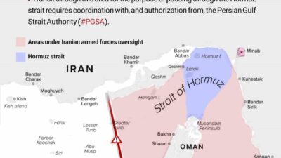 Basra Körfezi’nde İran tarafından oluşturulan PGSA, Hürmüz Boğazı üzerindeki denetim