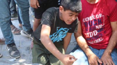 Gazze Şeridi’ndeki bir karakola İsrail ordusu tarafından gerçekleştirilen hava saldırısında