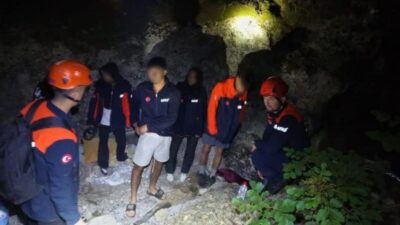 İzmir’in Menderes ilçesinde kaybolan dört genç, AFAD ve jandarmanın ortak