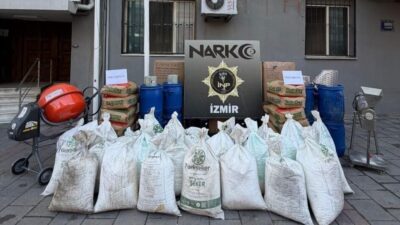 İzmir’de merkezi olan ve 3 ilde gerçekleştirilen devasa uyuşturucu operasyonunda,