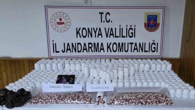 Konya’da son 15 günde çeşitli uyuşturucu maddelerin ele geçirilmesiyle ilgili