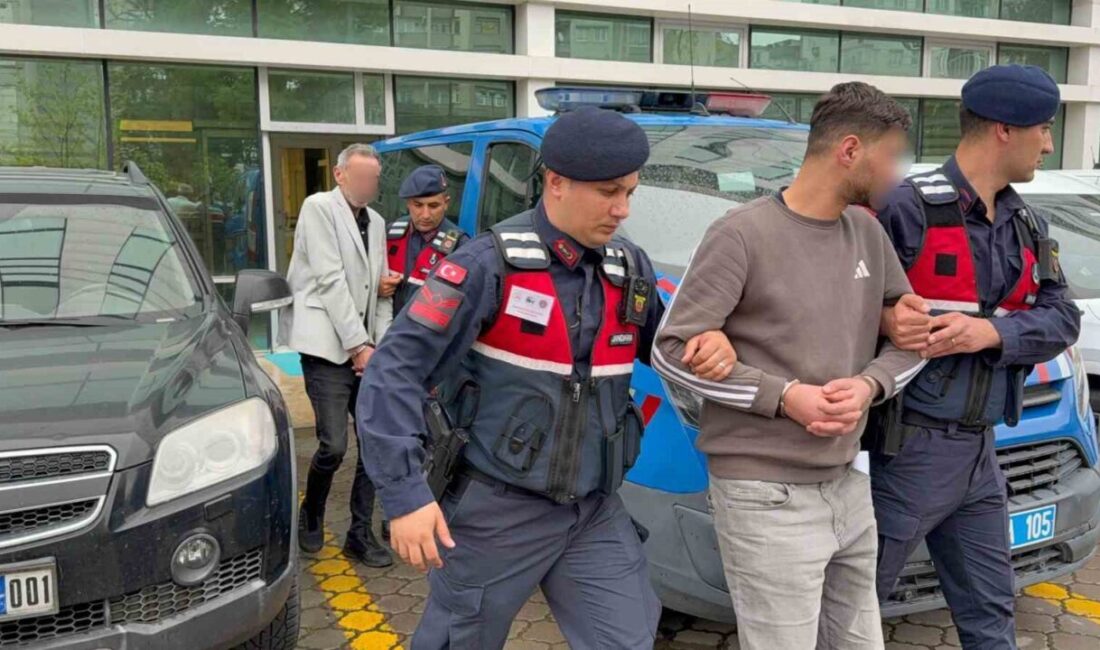 Samsun’un Tekkeköy ilçesinde jandarma ekipleri tarafından gerçekleştirilen bir uyuşturucu operasyonunda
