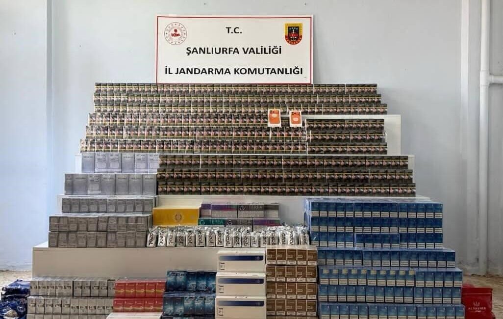 Viranşehir ilçesinde jandarma ekipleri tarafından düzenlenen kaçakçılık operasyonlarında 30 kişiye