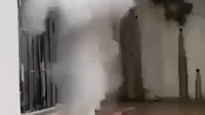 Kahramanmaraş’ta yaşanan bir olayda, Maarif Mahallesi’nde bir evde çıkan yangın