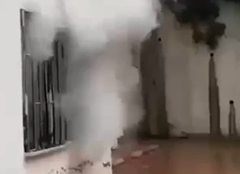 Kahramanmaraş’ta yaşanan bir olayda, Maarif Mahallesi’nde bir evde çıkan yangın