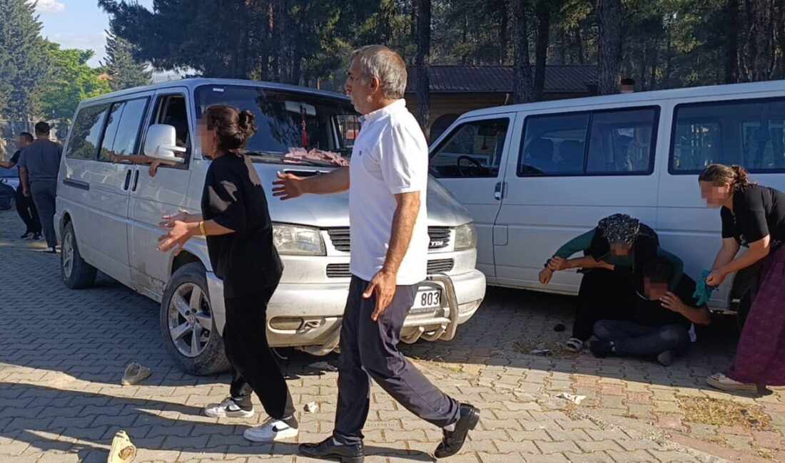 Kahramanmaraş’ta bulunan bir parkta iki grup arasında çıkan kavga, polis