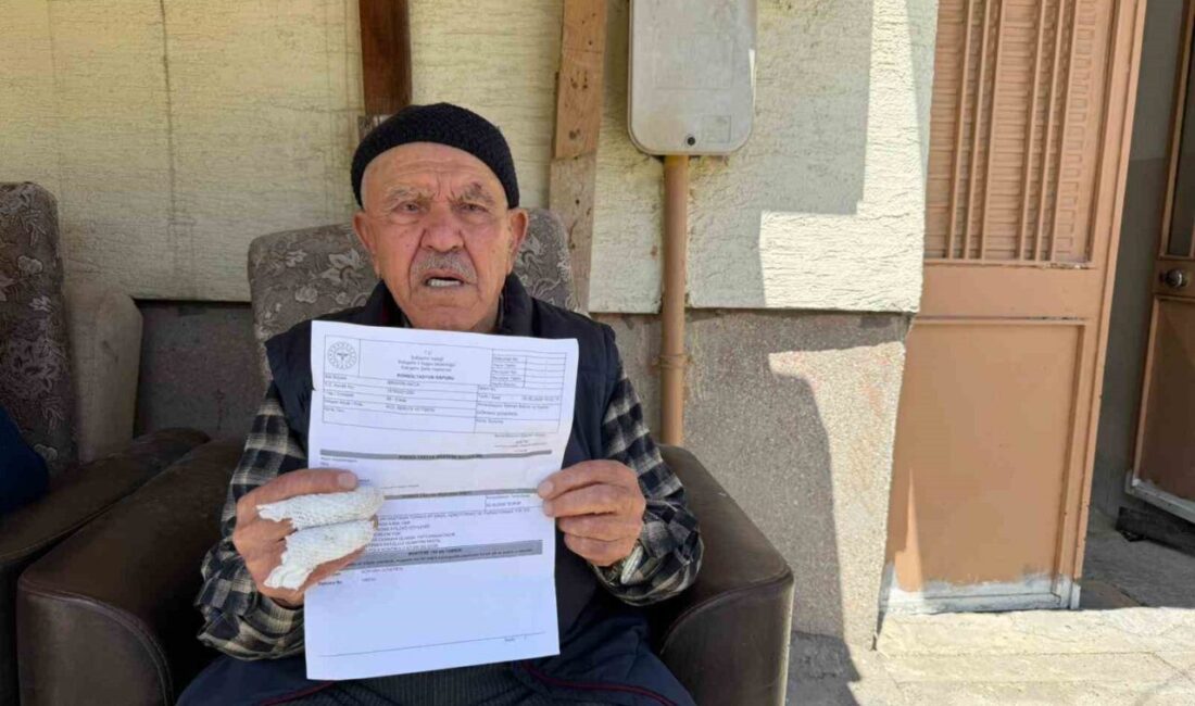 Eskişehir’de, iddialara göre genç bir komşusu tarafından evinin kapısı kırılarak