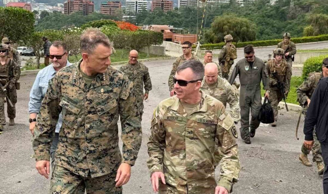 ABD ordusu, Venezuela’nın başkenti Karakas’ta düzenlediği askeri tatbikat sırasında ABD