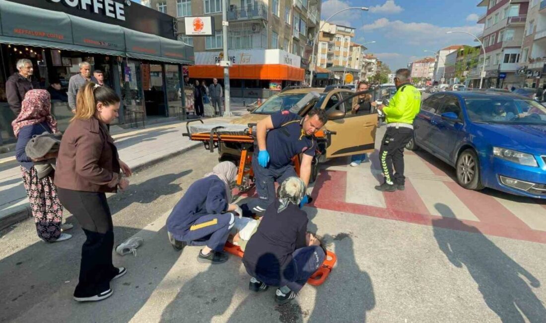 Karaman’da bir motosiklet sürücüsü, bir otomobille çarpışma sonucu yaralandı. Olay,