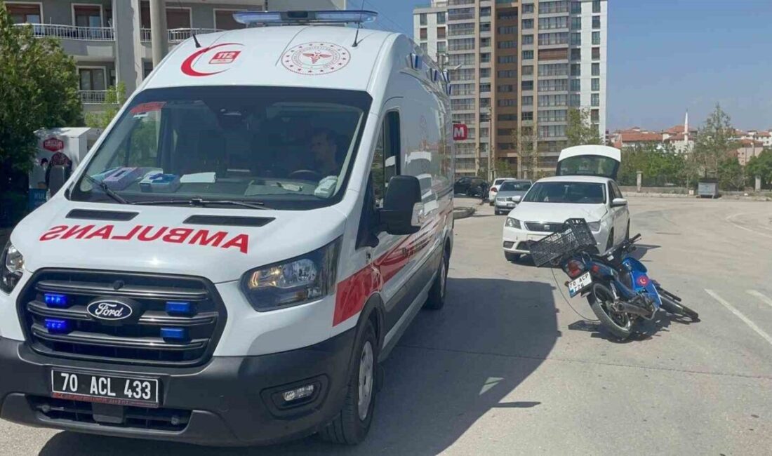 Karaman’da meydana gelen bir trafik kazasında 1 kişi yaralandı. Kaza,