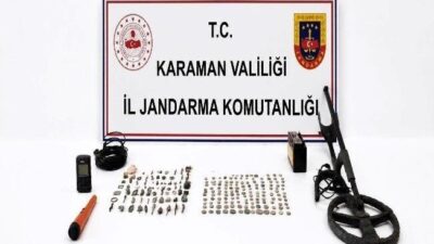 Karaman’da, jandarma ekipleri son bir hafta içerisinde gerçekleştirdikleri denetimlerde tarihi