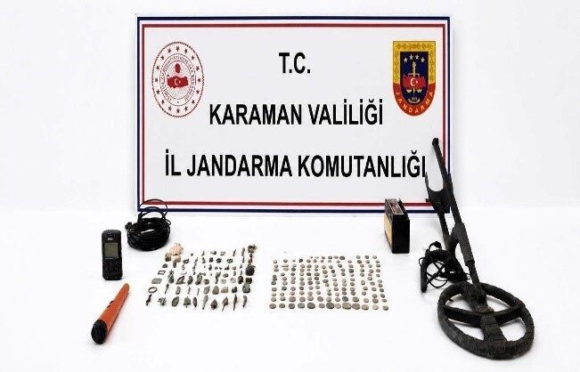 Karaman’da, jandarma ekipleri son bir hafta içerisinde gerçekleştirdikleri denetimlerde tarihi