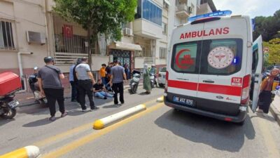 Aydın’ın Efeler ilçesinde meydana gelen trafik kazasında, karşı yöne geçen