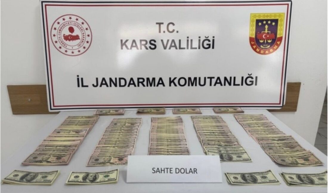 Kars’ta Jandarma, Kurban Bayramı öncesi sahte para şebekesine büyük bir