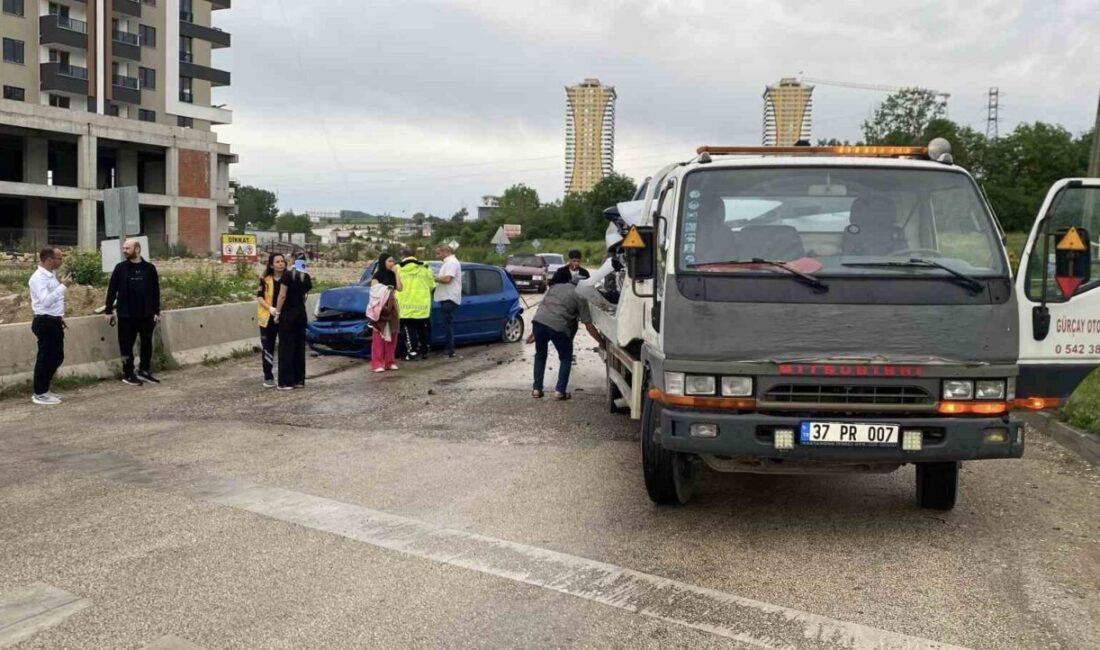 Kastamonu’da 1’i çocuk 5 kişinin yaralandığı bir trafik kazası meydana