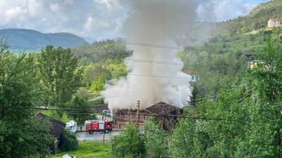 Kastamonu’nun Pınarbaşı ilçesinde yer alan 250 yıllık tarihi Paşa Konağı,