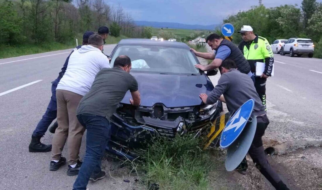 Taşköprü ilçesinde meydana gelen trafik kazasında 5 kişi yaralandı. Kaza,