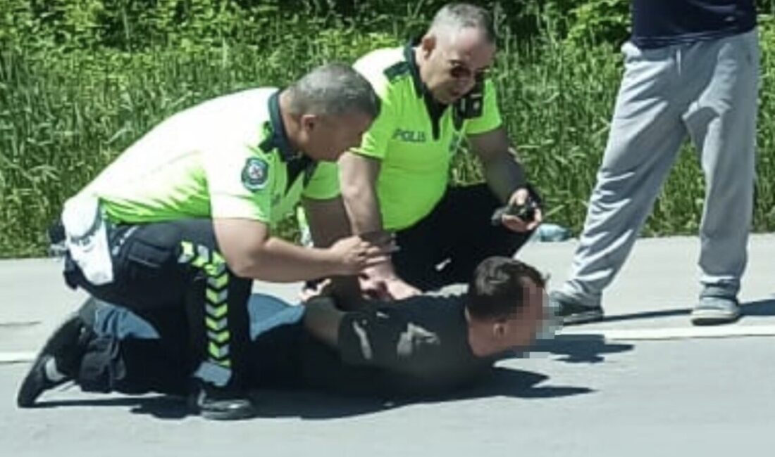 Alkollü bir sürücü, Samsun’da maddi hasarlı bir trafik kazasına karıştıktan