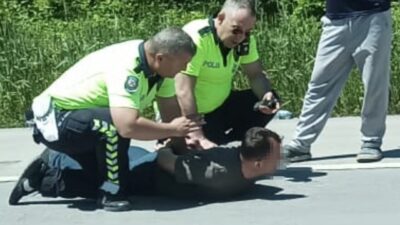 Alkollü bir sürücü, Samsun’da maddi hasarlı bir trafik kazasına karıştıktan
