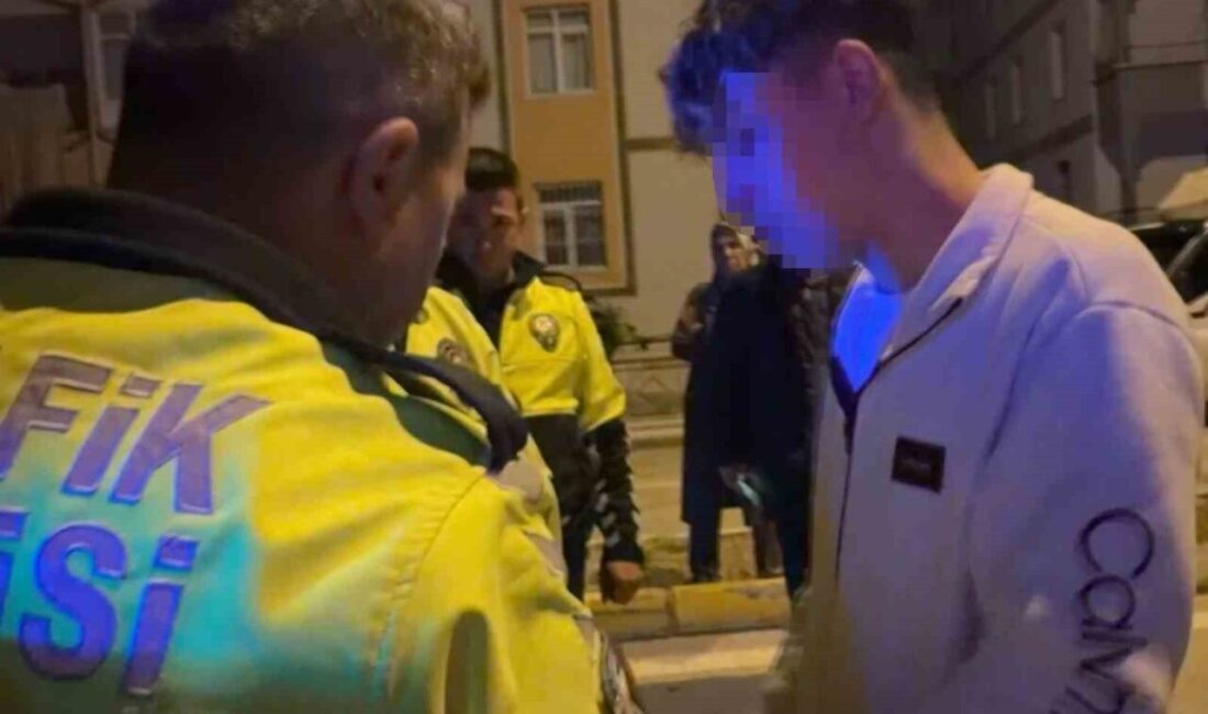 Aksaray’daki Büyük Bölcek Mahallesi’nde, alkol alarak 4 katından fazla sınırı
