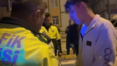 Aksaray’daki Büyük Bölcek Mahallesi’nde, alkol alarak 4 katından fazla sınırı