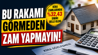 Mayıs 2026 itibarıyla kira artışlarında uygulanacak %32,43 zam oranı, hem