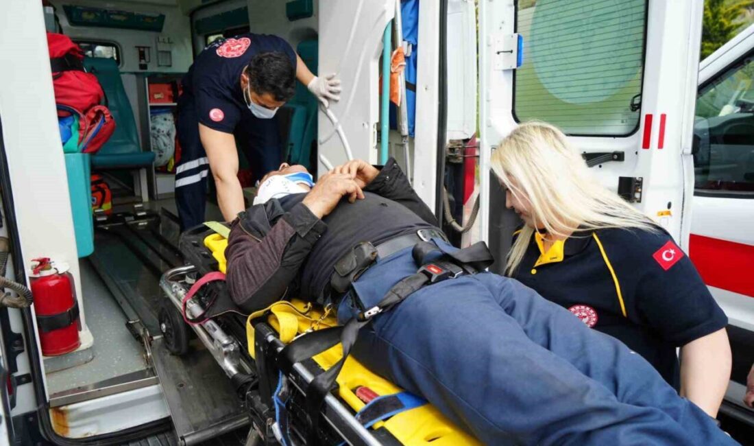Kırıkkale’de meydana gelen trafik kazasında 2 aracın çarpışması sonucunda 7