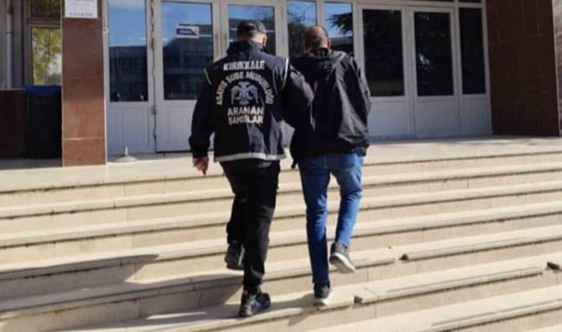 Kırıkkale’de polis ekipleri tarafından düzenlenen operasyonda, hakkında 8 ay 10