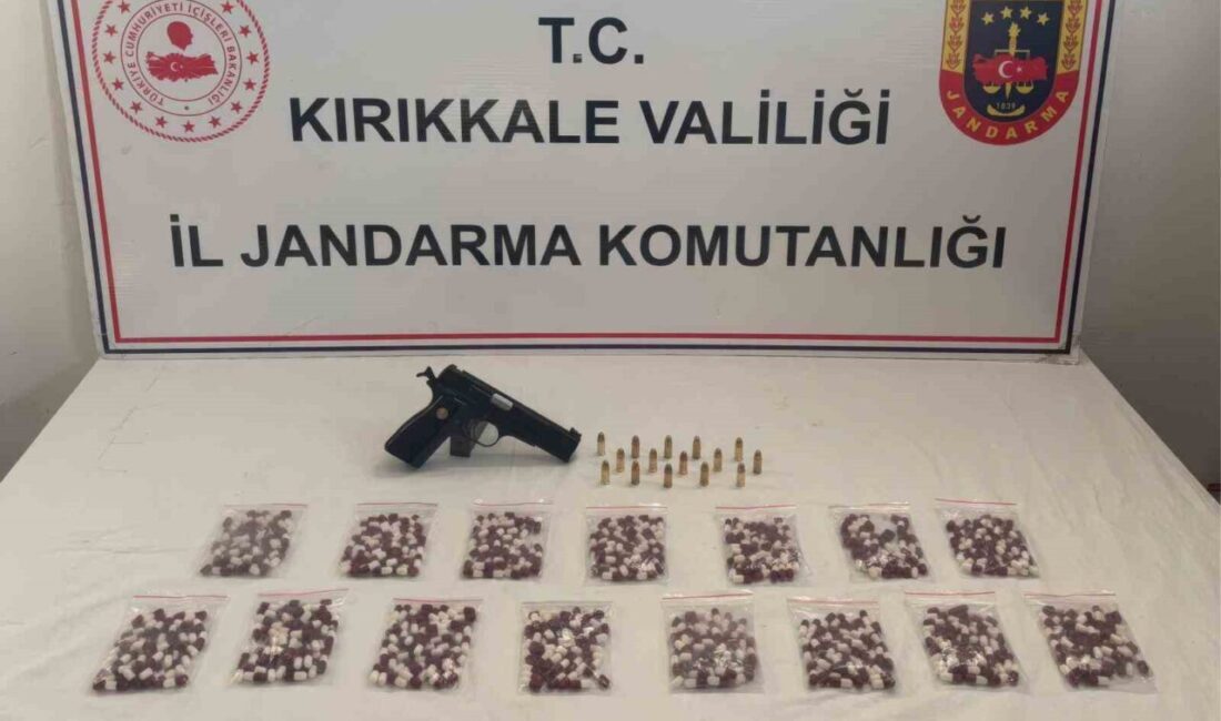 Kırıkkale’nin Keskin ilçesinde jandarma ekipleri tarafından bir iş yerine yönelik
